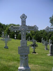 Johann Karl Bodensteiner Grave Marker (1831-1911) my 2nd great grandfather