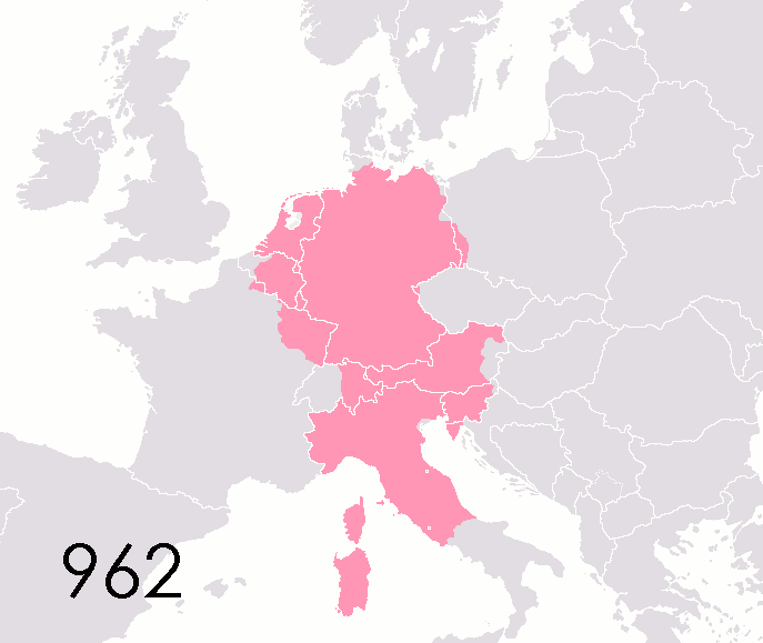 Holy Roman Empire 962 to 1806