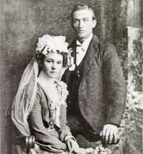 Louis and Helena (Imoehl) Burbach Wedding