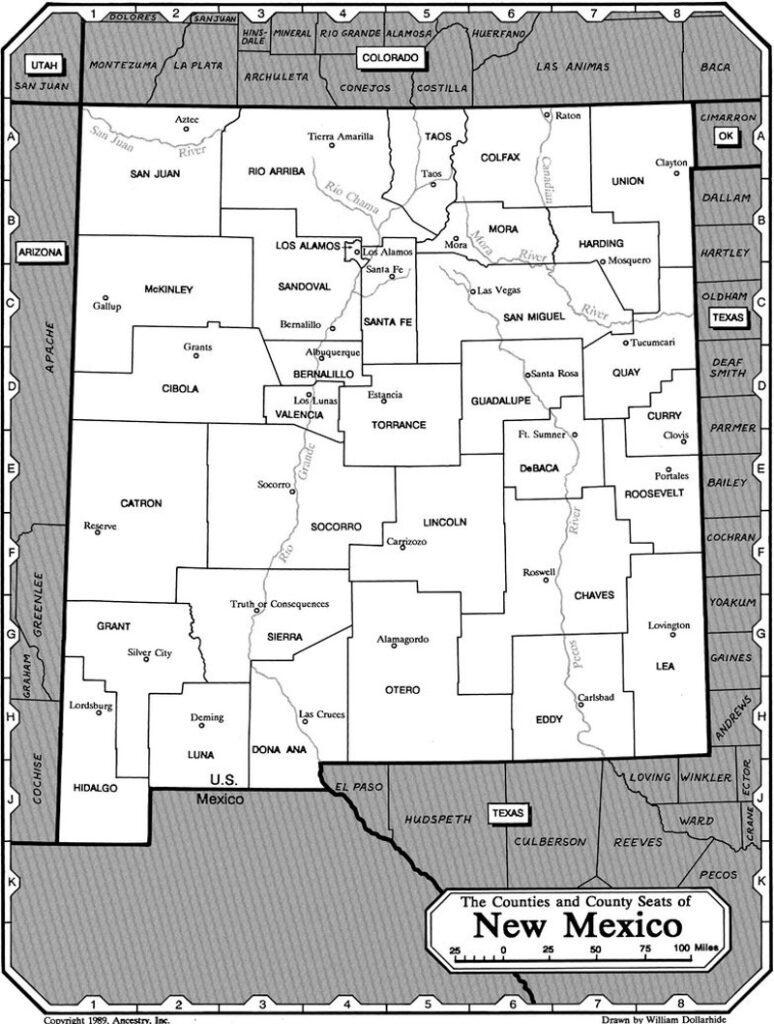 New Mexico Genealogy and Ancestry Resources - Pat Burns