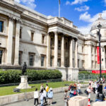 National Gallery, Trafalgar Square, London.