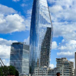 Blackfriars Tower Building, called The Vase or the Boomerang due to its shape, London.