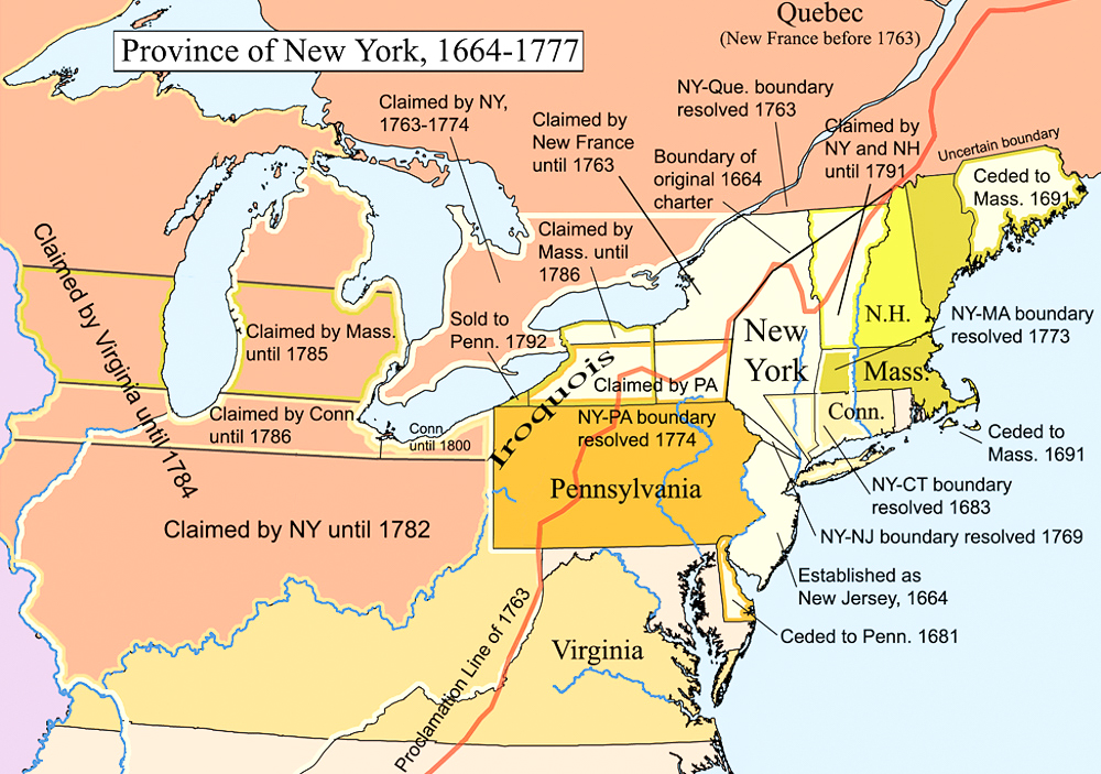 Province of New York, 1664-1777