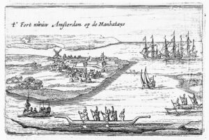 Fort Amsterdam at New Amsterdam, New Netherlands