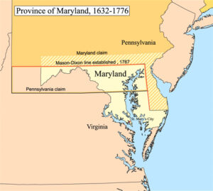 Province of Maryland, 1632-1776
