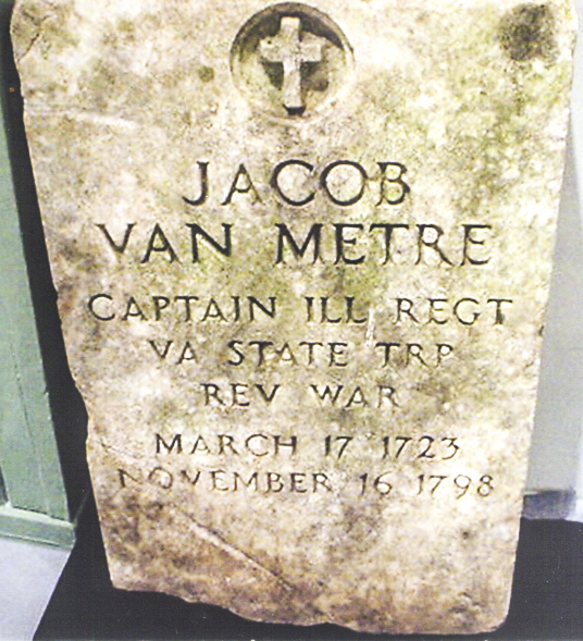 Jacob Van Metre (1723-1798) Headstone