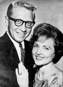 Allen Ludden and Betty White.