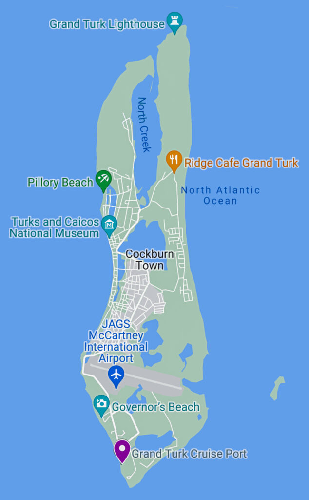 Grand Turk, Turks and Caicos Island.